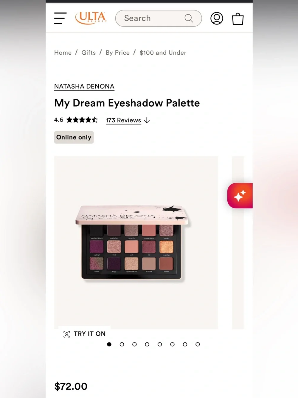 Natasha Denona My Dream Eyeshadow Palette - Pink, Plum & Rose Shades